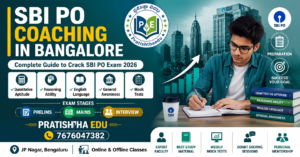 SBI PO Coaching in Bangalore for Prelims and Mains preparation at Pratishtha Edu