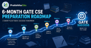 6-month GATE CSE preparation roadmap