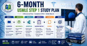 6-month USMLE Step 1 study plan for 2027