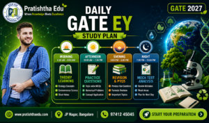 Daily GATE EY Study Plan for Effective Exam Preparation