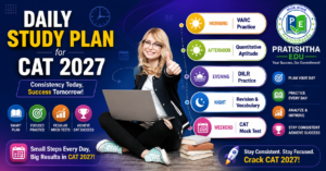 Daily Study Plan for CAT 2027