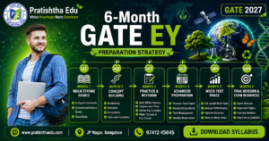 6-Month GATE EY Preparation Strategy and Study Roadmap