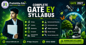 Complete GATE EY Syllabus 2027 for Ecology and Evolution
