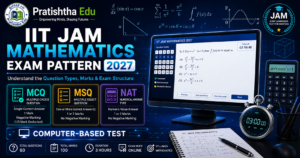 IIT JAM Mathematics exam pattern 2027