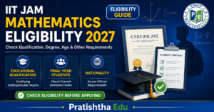 IIT JAM Mathematics eligibility criteria 2027