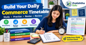 Class 12 Commerce daily timetable for students